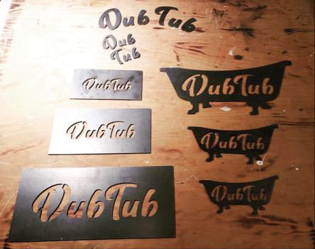 Dub Tub stencils