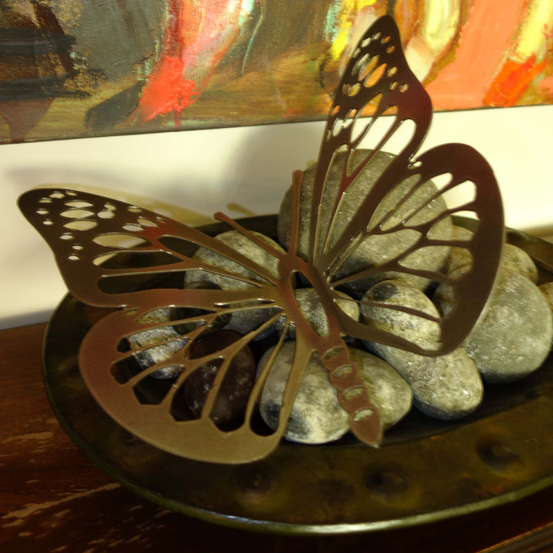 butterfly for mindful space