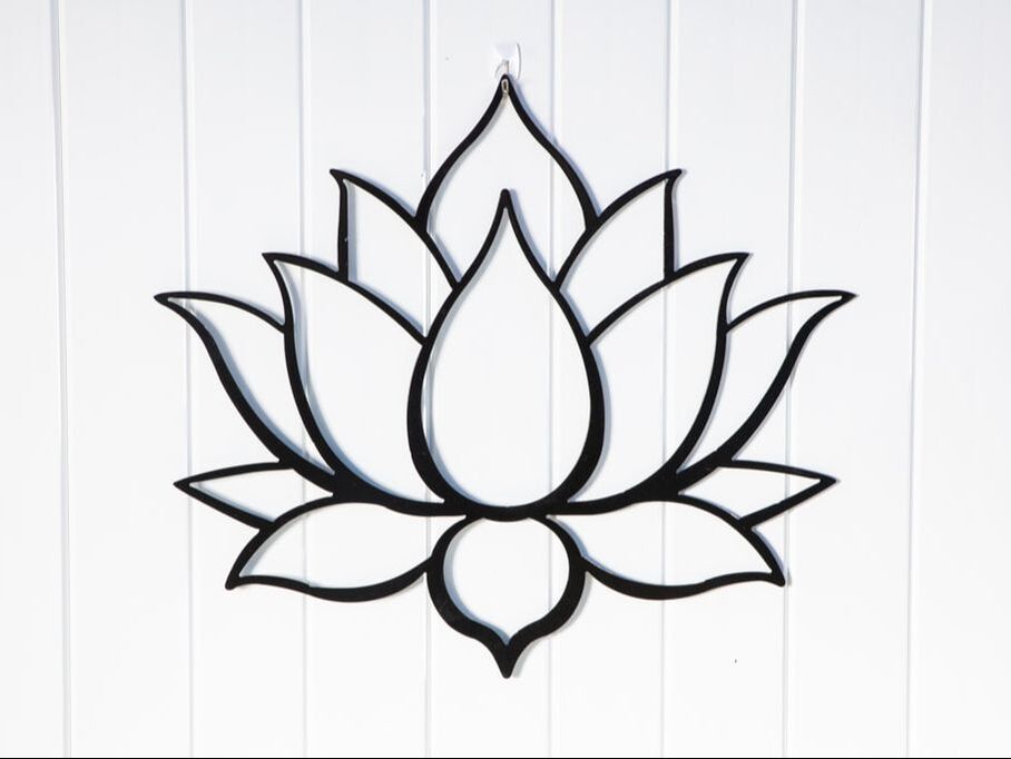 Lotus wall decor